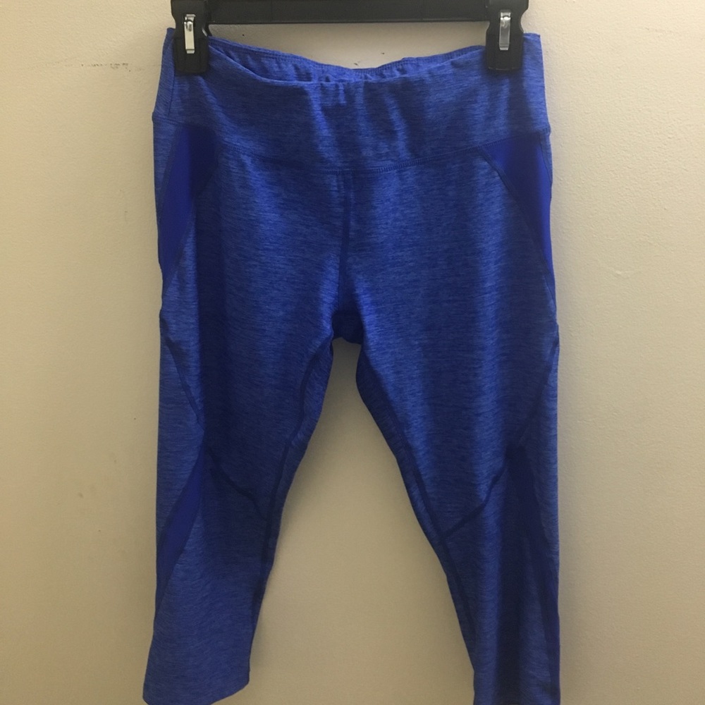 Blue Layer 8 Leggings